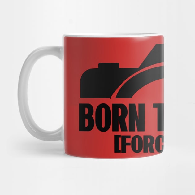 Born To Shoot Forced To Work T-Shirt by paynow24